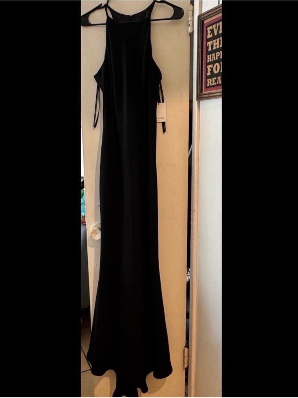 Calvin Klein Black Classy Gown Dress